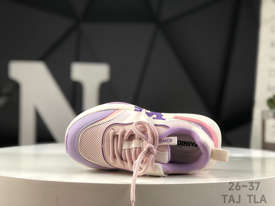 图片[3]-🔻精品童鞋🔥 MLB纽约洋基队LA复古休闲老爹鞋童鞋 系带+内侧魔术贴 注意尺码：31-37 TAJ TLA-选品中心