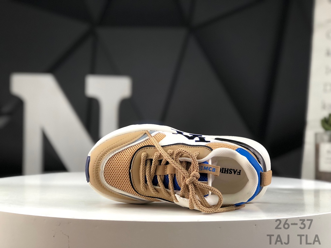 图片[3]-🔻精品童鞋🔥 MLB纽约洋基队LA复古休闲老爹鞋童鞋 系带+内侧魔术贴 注意尺码：31-37 TAJ TLA-选品中心