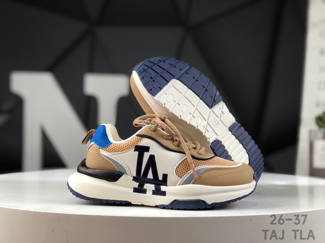 图片[5]-🔻精品童鞋🔥 MLB纽约洋基队LA复古休闲老爹鞋童鞋 系带+内侧魔术贴 注意尺码：31-37 TAJ TLA-选品中心