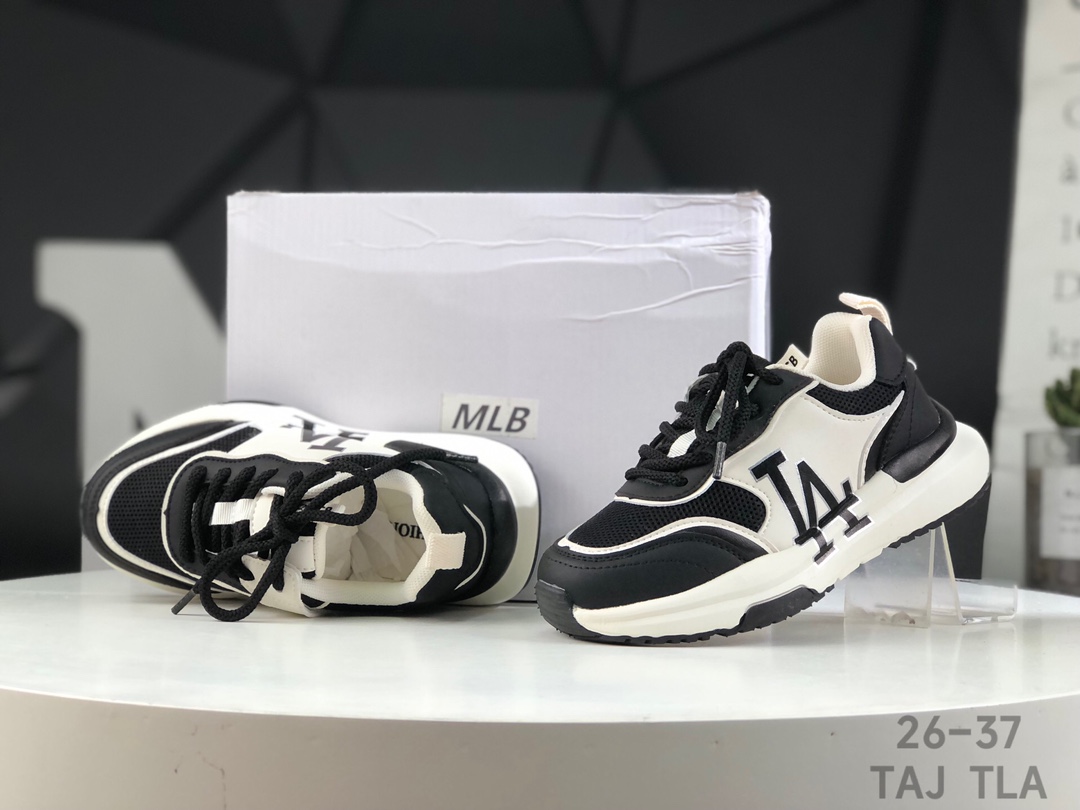 图片[9]-🔻精品童鞋🔥 MLB纽约洋基队LA复古休闲老爹鞋童鞋 系带+内侧魔术贴 注意尺码：31-37 TAJ TLA-选品中心
