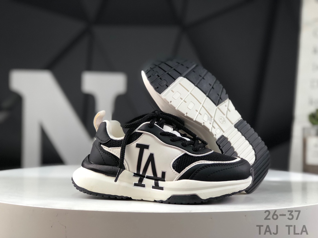 图片[5]-🔻精品童鞋🔥 MLB纽约洋基队LA复古休闲老爹鞋童鞋 系带+内侧魔术贴 注意尺码：31-37 TAJ TLA-选品中心