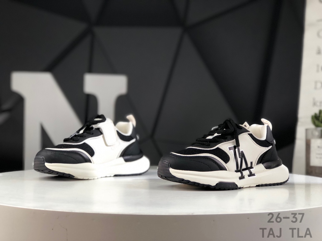 图片[4]-🔻精品童鞋🔥 MLB纽约洋基队LA复古休闲老爹鞋童鞋 系带+内侧魔术贴 注意尺码：31-37 TAJ TLA-选品中心