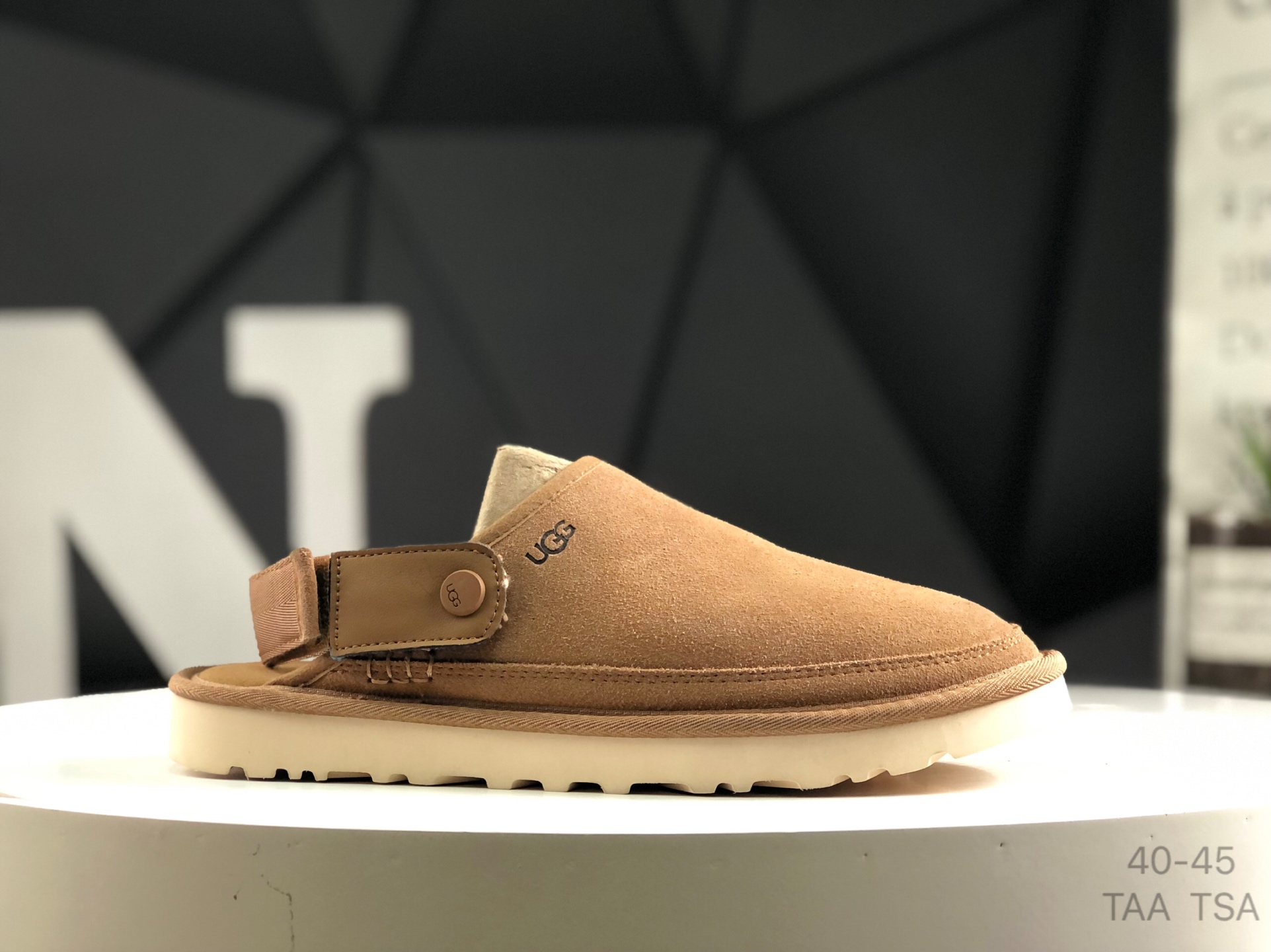 🔻 Pantuflas clásicas informales para el hogar UGG, medias pantuflas, talla de hombre: 40-45 Número de artícu…