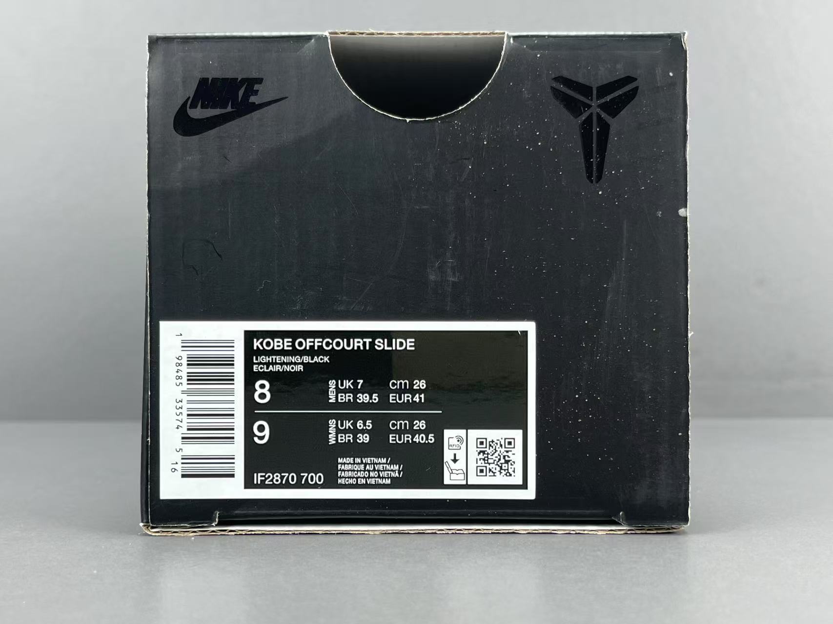 
 【科比拖鞋】Nike Kobe Offcourt 舒适 防滑防磨一字拖鞋 男款 
尺码38.5-48