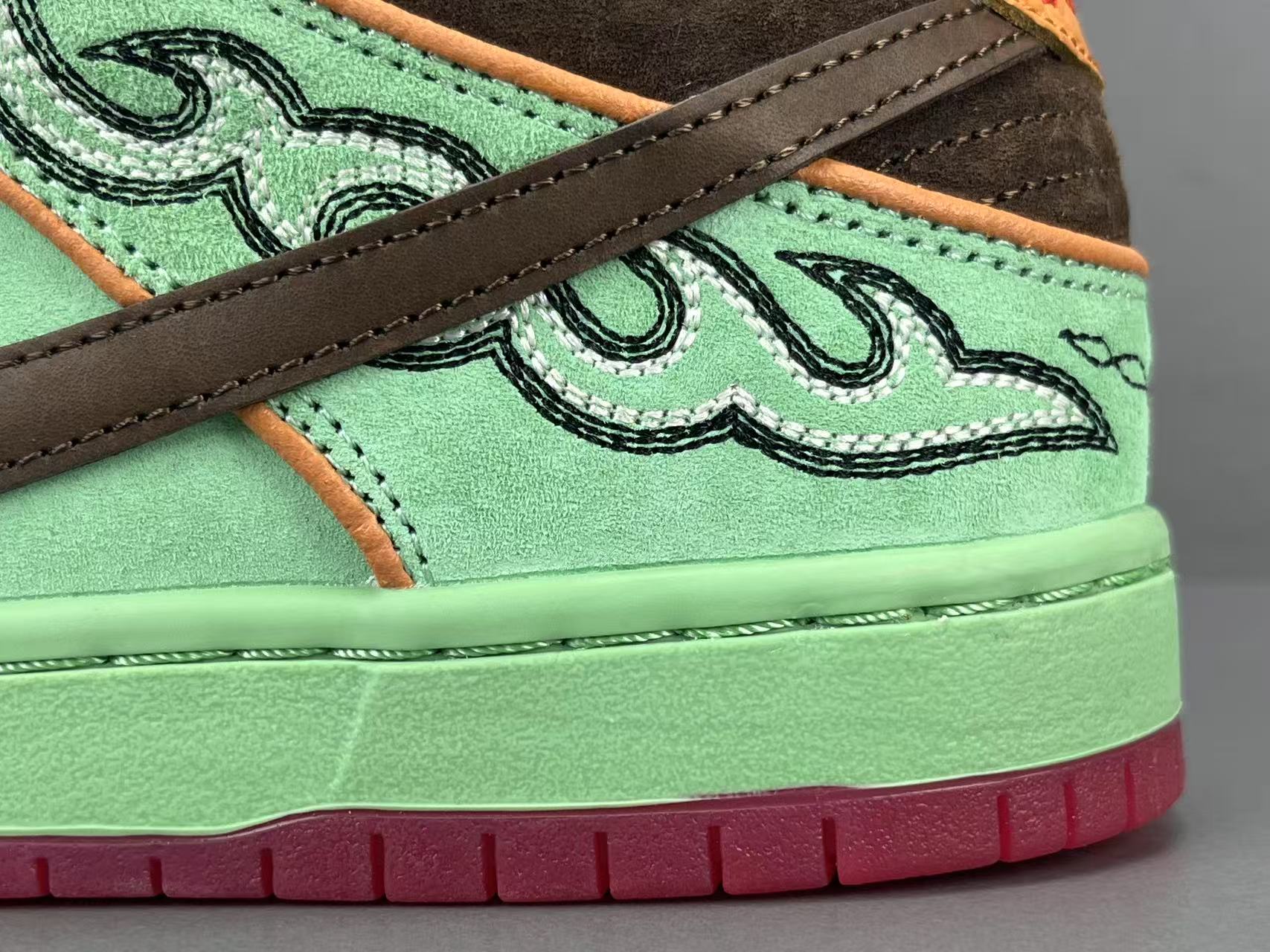 
【纯原版 DUNK】Nike Dunk SB Dunk Low “Shenron”黑人月 时尚舒适薄底