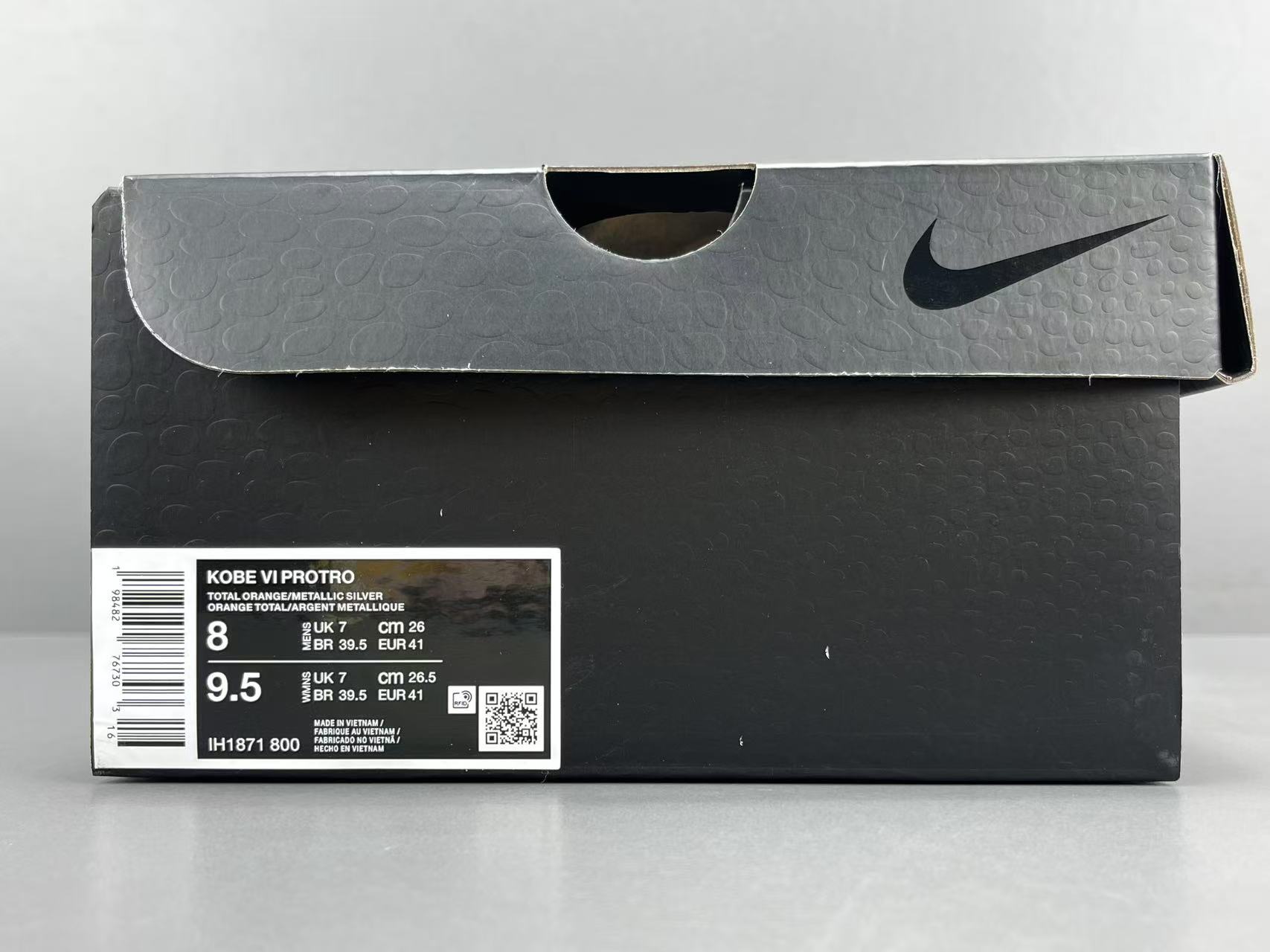 
【S2版 科比6】Nike Zoom Kobe 6 Protro“Total Orange” 舒适百搭
