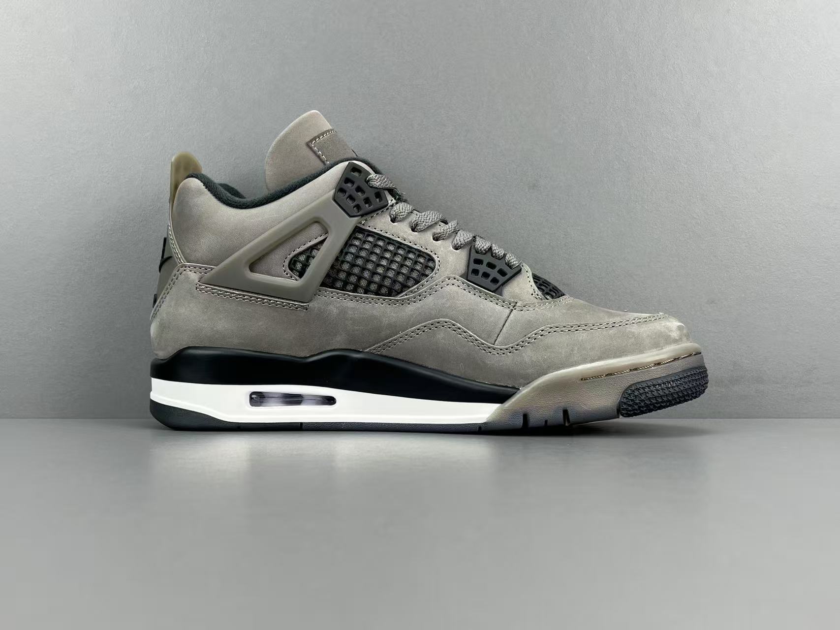 
【纯原版 AJ4】Jordan Air Ship “Cave Stone”舒适百搭 防滑耐磨 中帮 