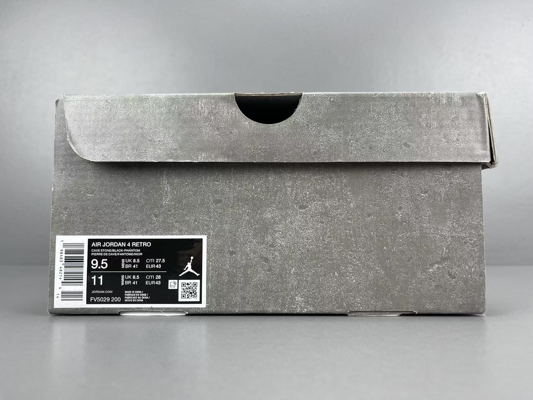  
【纯原版 AJ4】Jordan Air Ship “Cave Stone”舒适百搭 防滑耐磨 中帮 