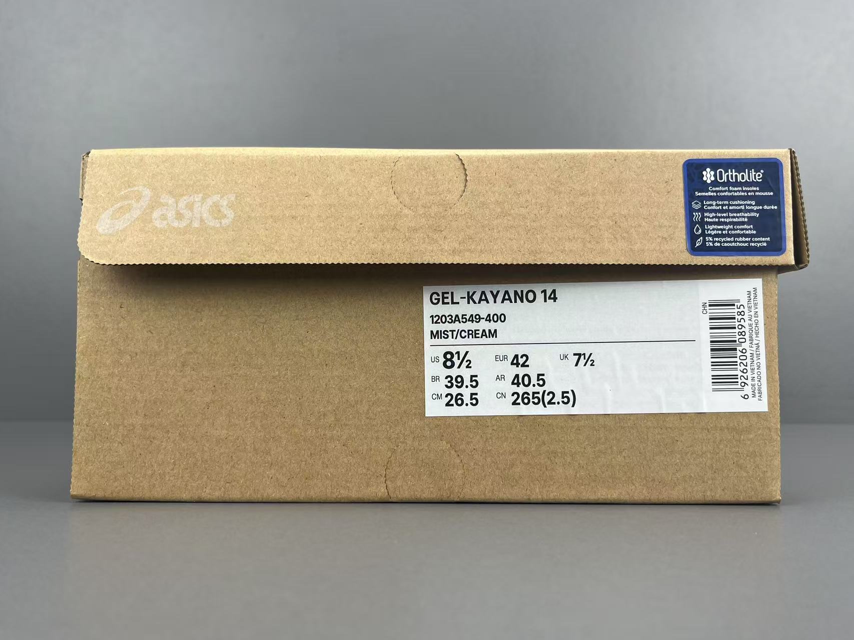 
【新Plus版 亚瑟士】Asics Gel-Kayano 14 复古舒适 织物合成革 低帮 休闲跑步鞋