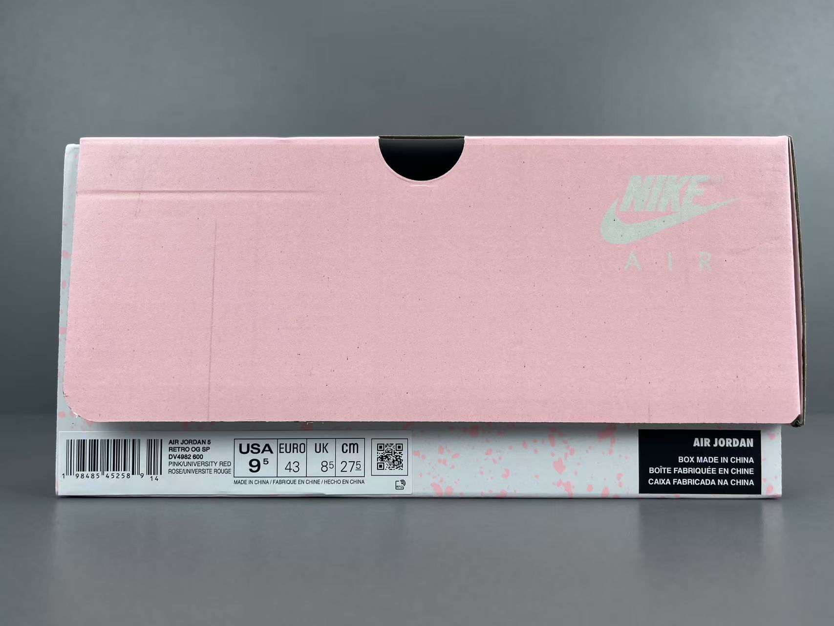 
【OG版 AJ5】Awake NY x Air Jordan AJ5 平跟 防滑轻便 高帮 复古篮球鞋