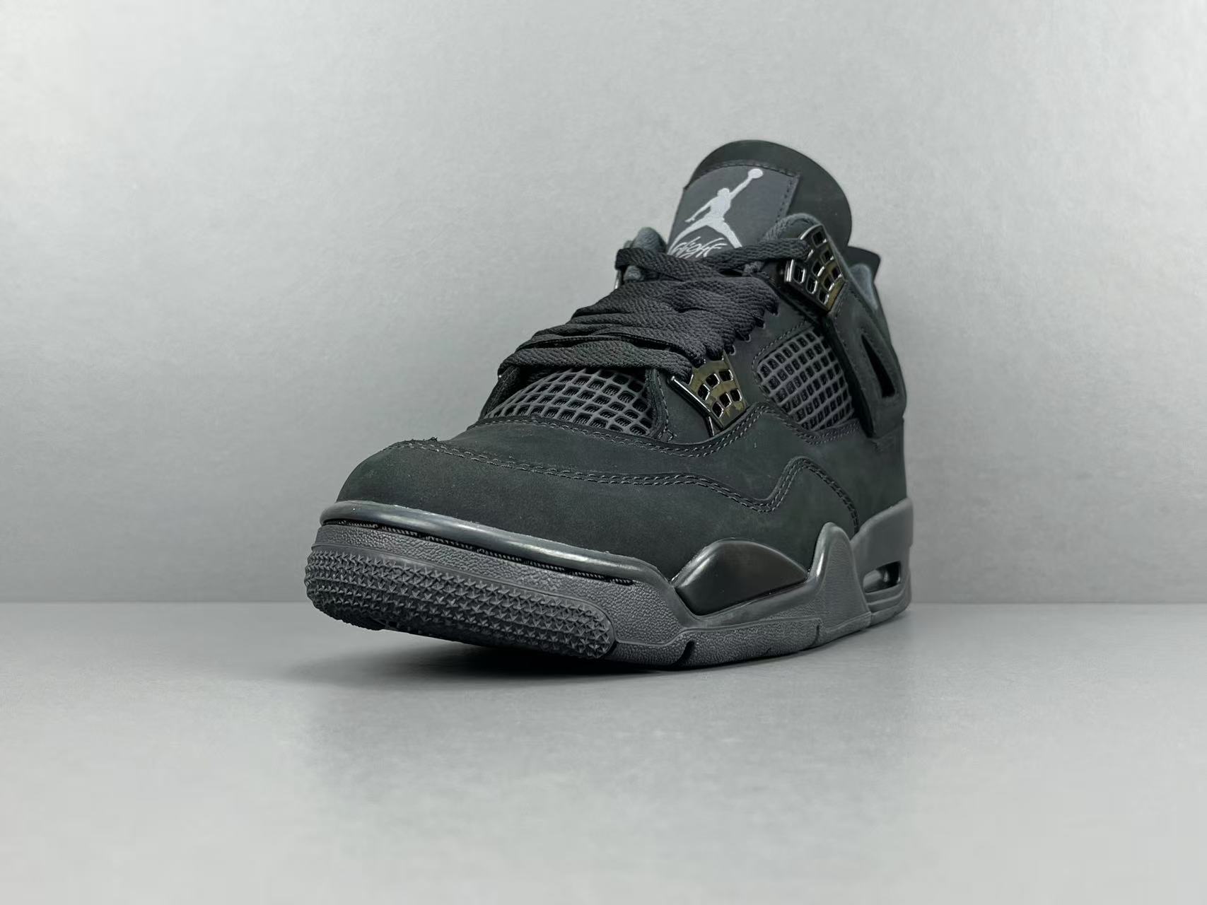  
【AJ4】Jordan Air Jordan 4 “Black Cat”时尚舒适 防滑耐磨 中帮 复