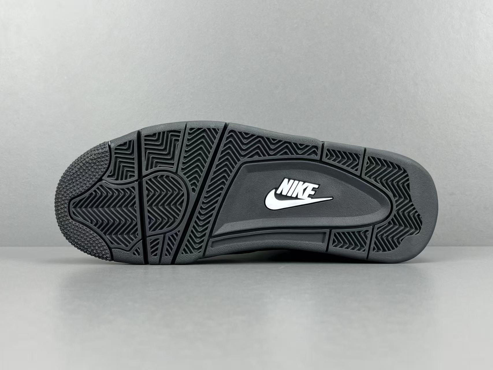  
【AJ4】Jordan Air Jordan 4 “Black Cat”时尚舒适 防滑耐磨 中帮 复