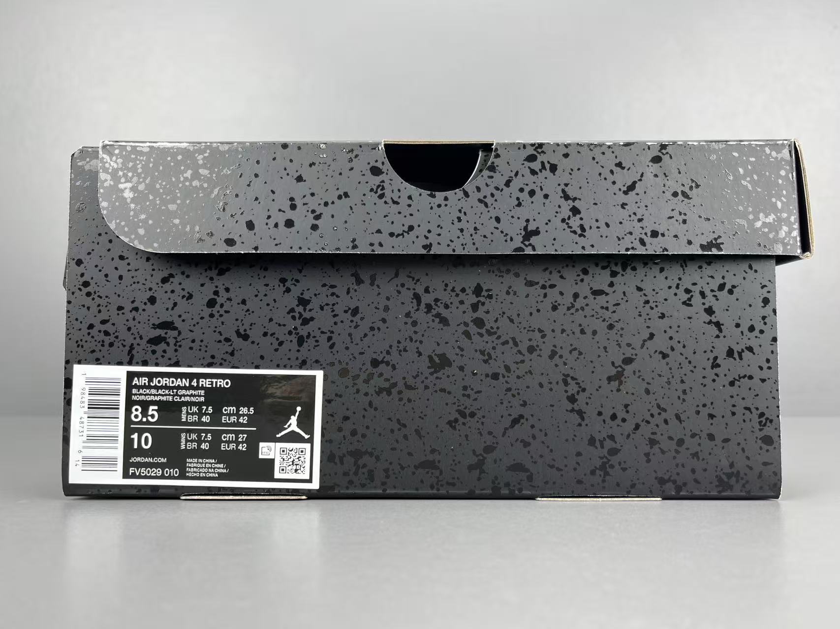  
【AJ4】Jordan Air Jordan 4 “Black Cat”时尚舒适 防滑耐磨 中帮 复