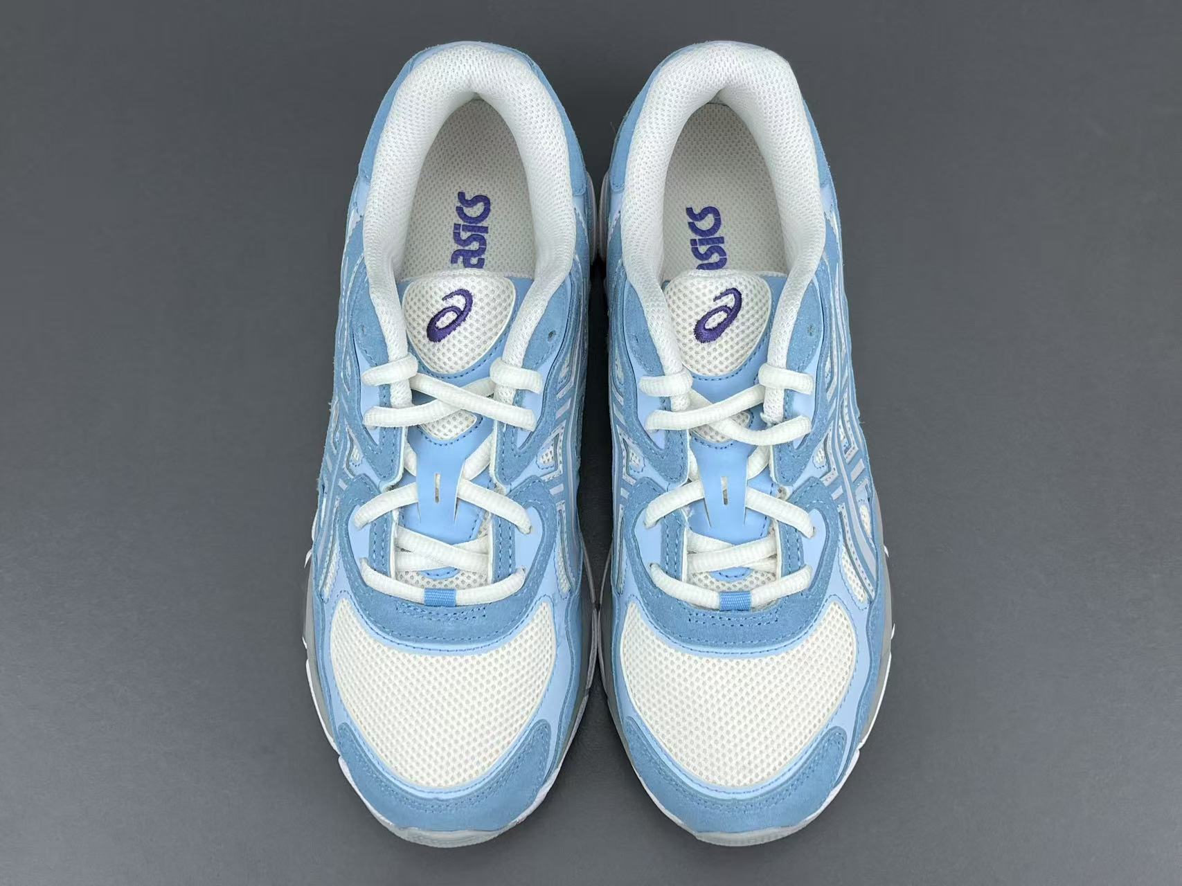  
【新Plus版 亚瑟士】Asics GEL-NYC系列 舒适百搭 低帮 休闲跑步鞋 男女同款 白蓝
