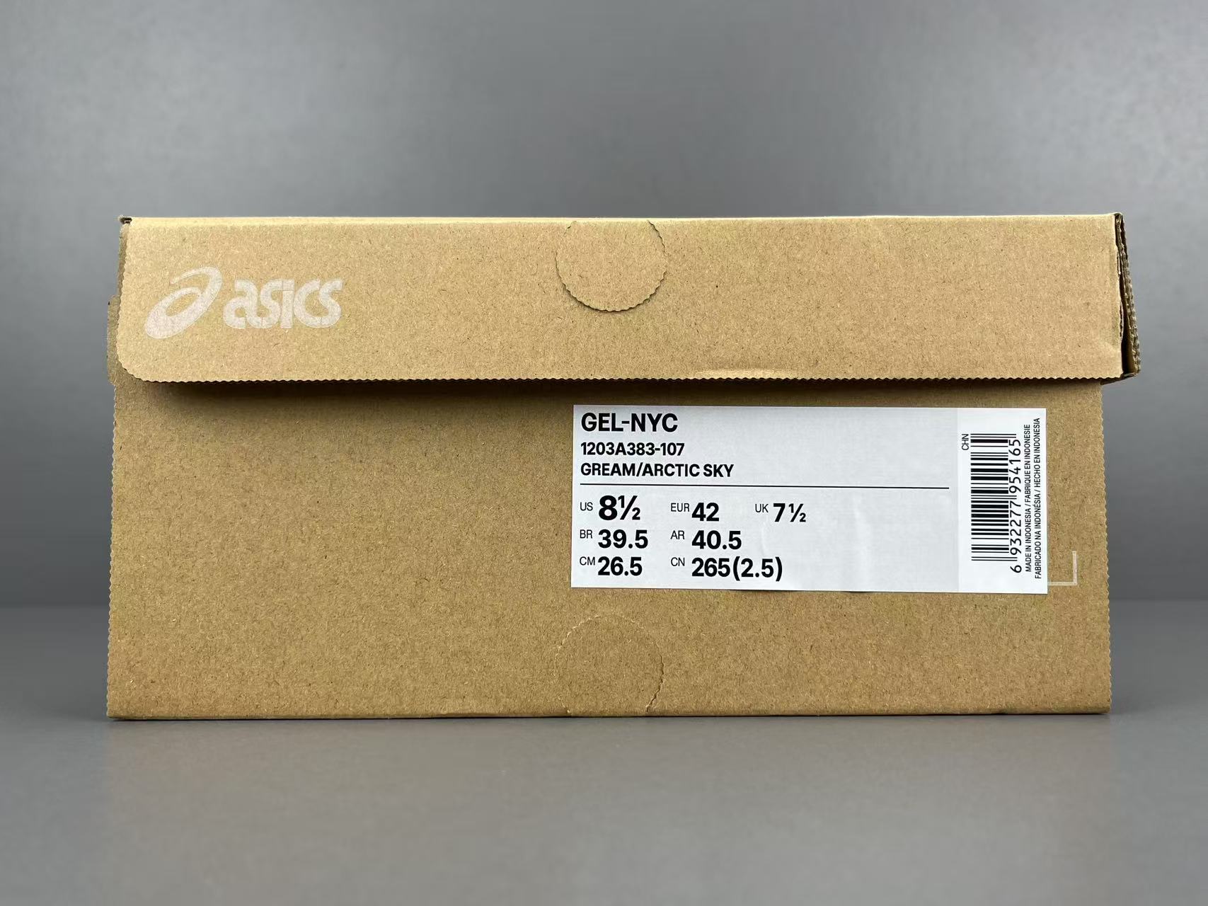  
【新Plus版 亚瑟士】Asics GEL-NYC系列 舒适百搭 低帮 休闲跑步鞋 男女同款 白蓝
