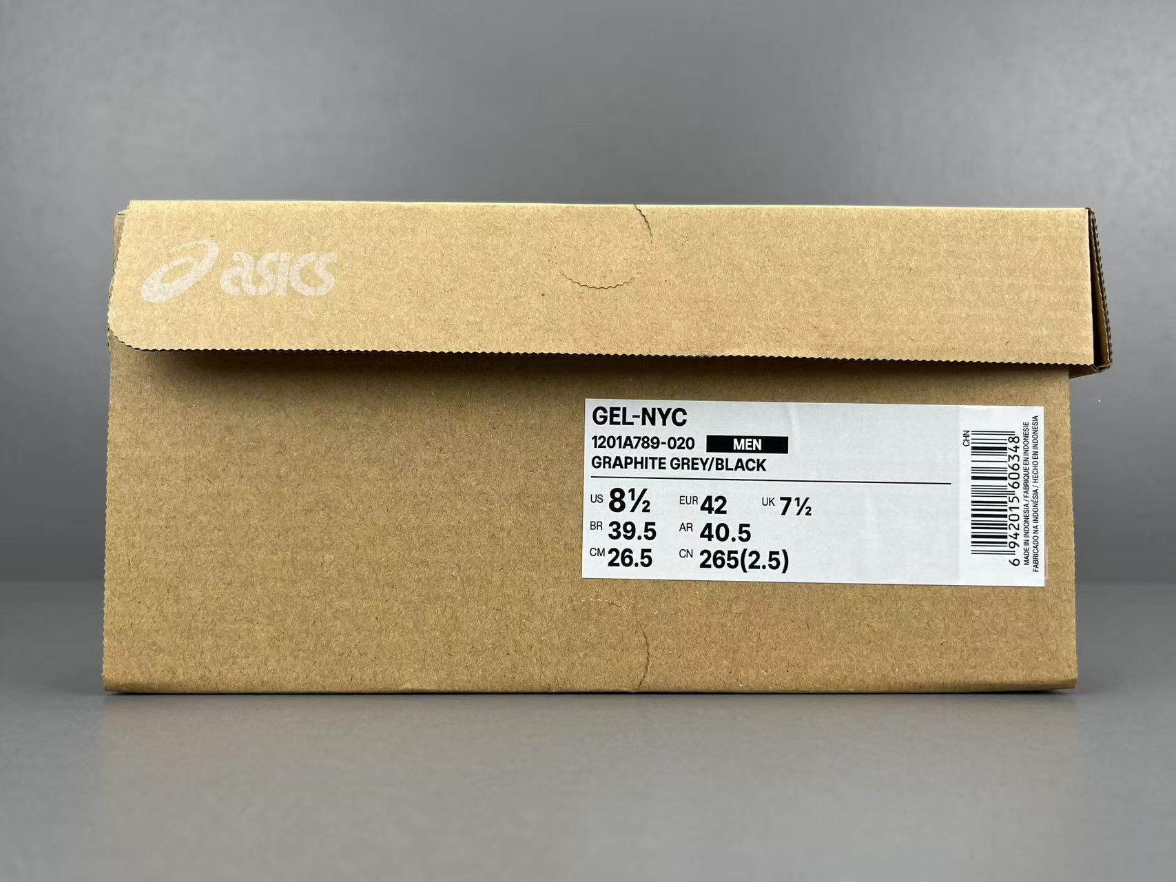  
【新Plus版 亚瑟士】Asics GEL-NYC系列 舒适百搭 低帮 休闲跑步鞋 男女同款 黑色
