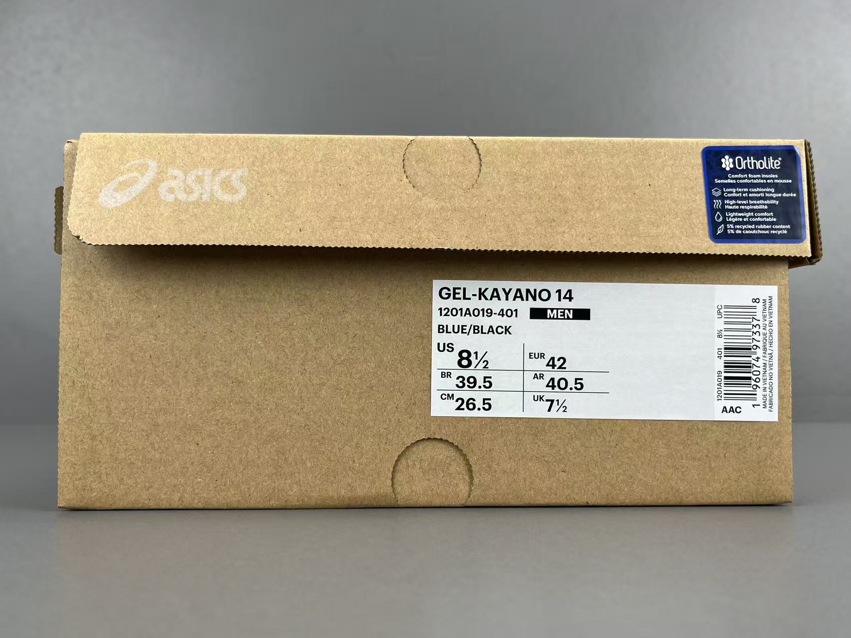 【新Plus版 亚瑟士】Asics Gel-Kayano 14 复古舒适 织物合成革 低帮 休闲跑步鞋 