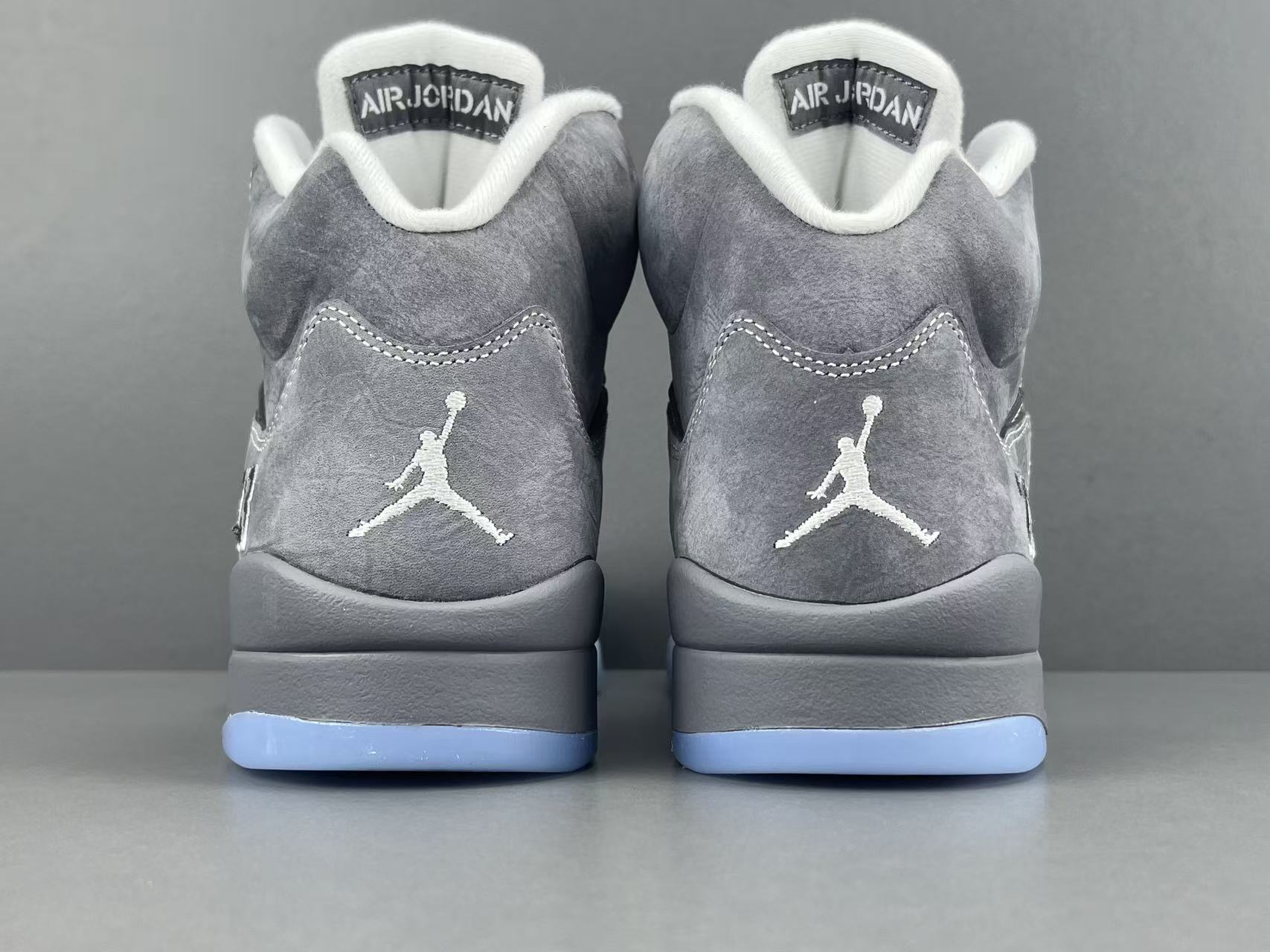 【LJR版 AJ5】Jordan Air Jordan 5 “Wolf Grey”舒适 防滑耐磨 中帮 