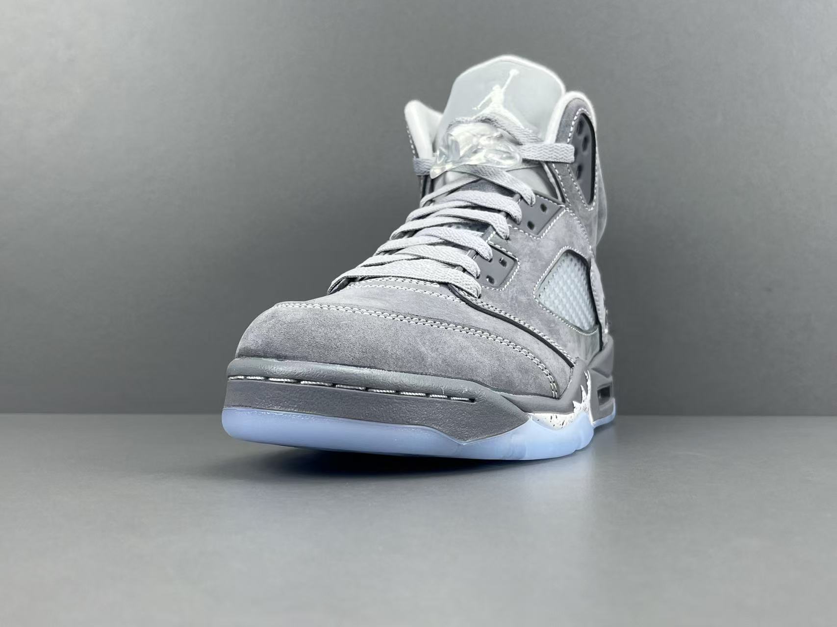 【LJR版 AJ5】Jordan Air Jordan 5 “Wolf Grey”舒适 防滑耐磨 中帮 