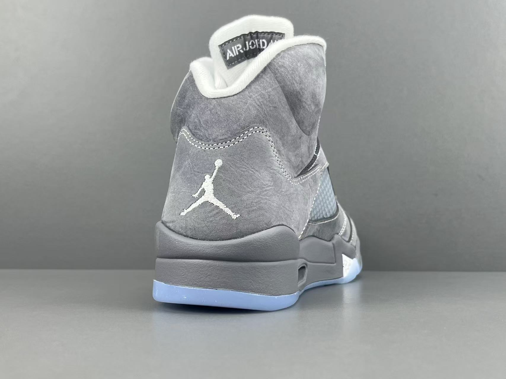 【LJR版 AJ5】Jordan Air Jordan 5 “Wolf Grey”舒适 防滑耐磨 中帮 