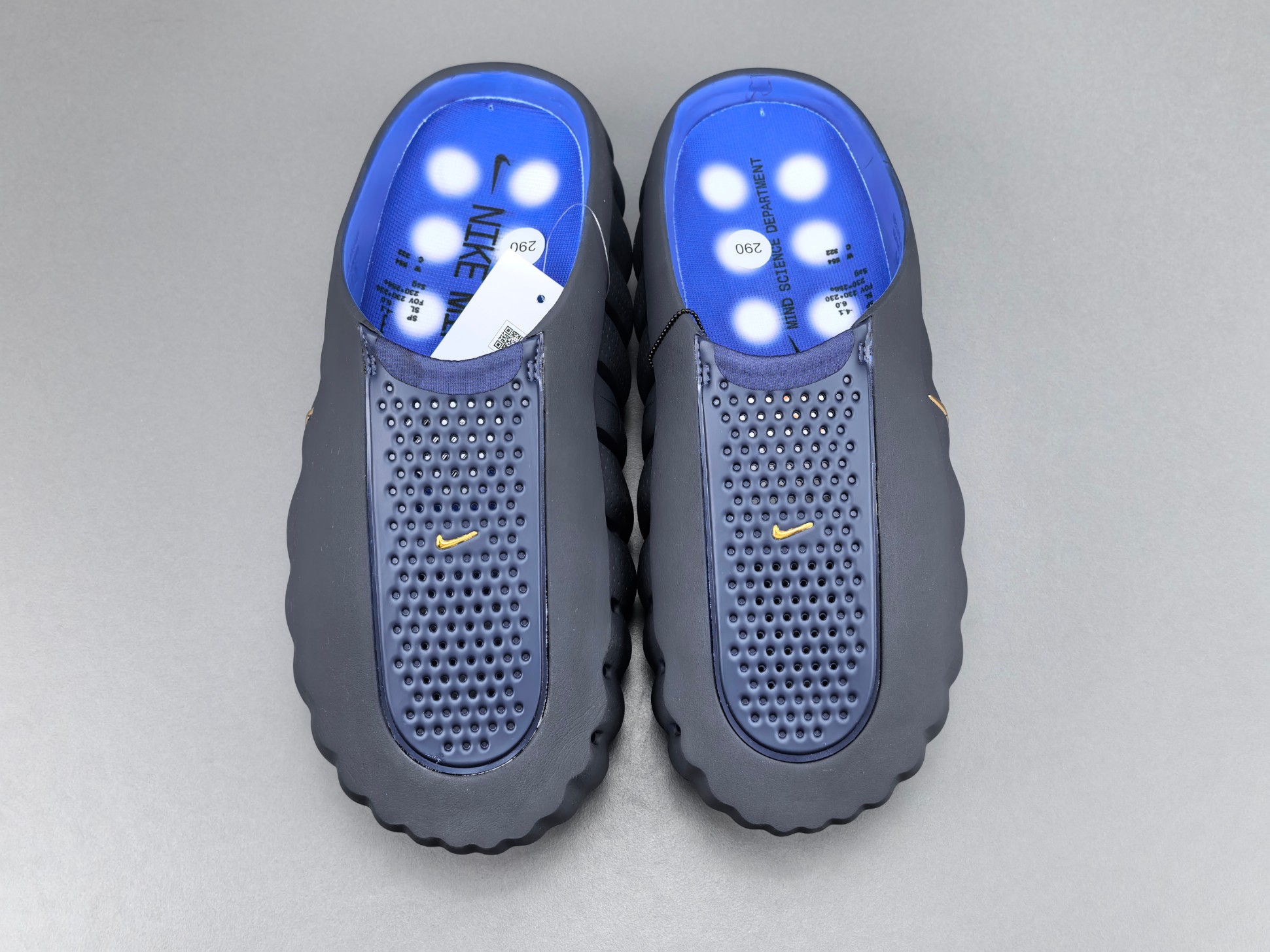 P 【纯原版 耐克拖鞋】Nike Mind 001 舒适贴合 科技风 无特殊功能包头拖鞋 男女同款 黑色