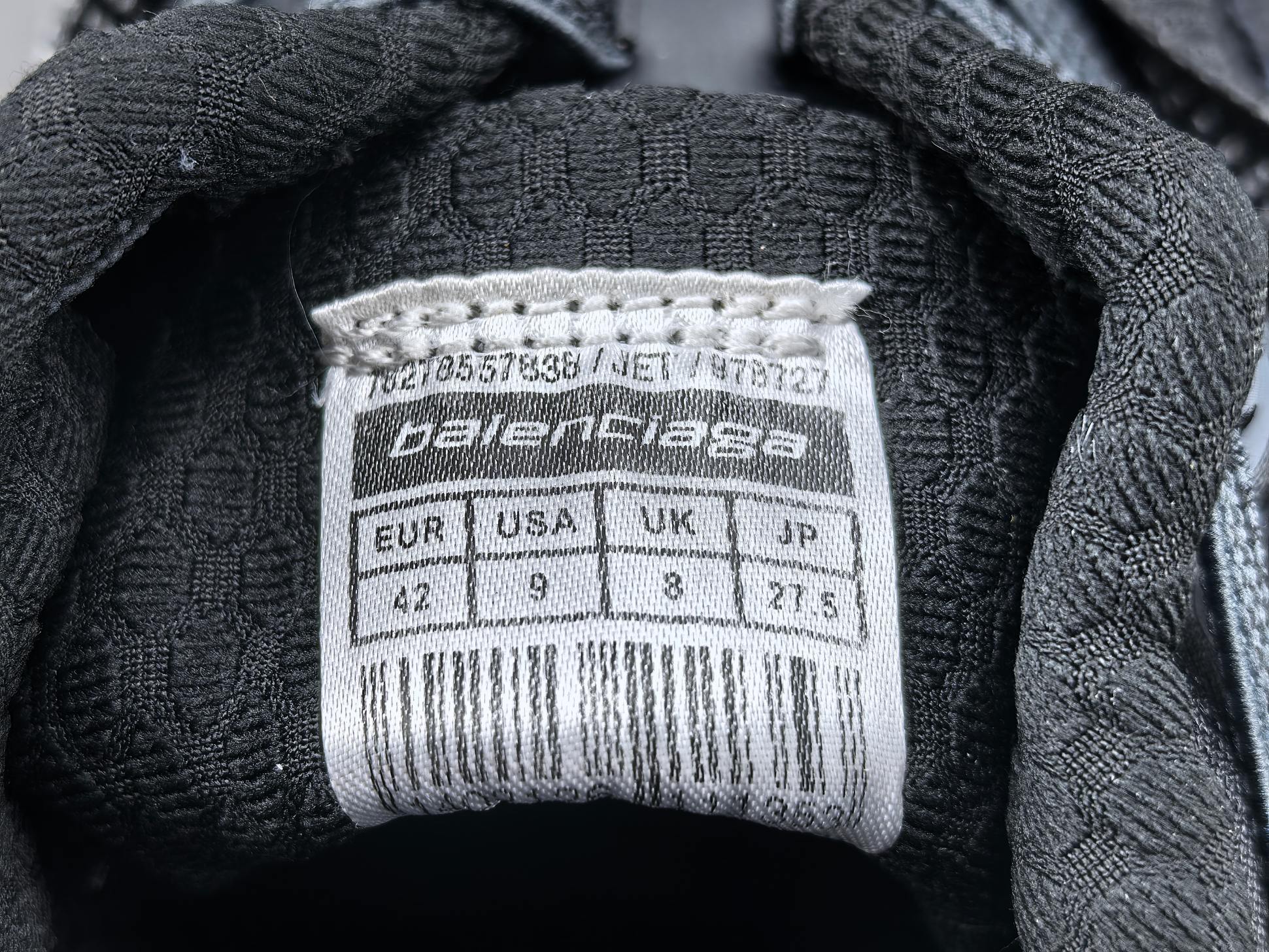 P 【外贸版 巴黎26代】Balenciaga巴黎世家 Jet 压纹印花 圆头厚底4.25cm 低帮 老