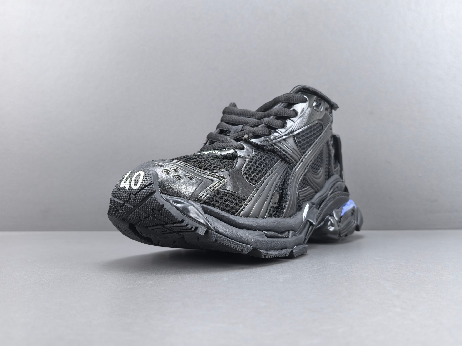 P 【外贸版 巴黎7.5LED】Balenciaga巴黎世家 Runner Led 圆头系带 低帮 老爹
