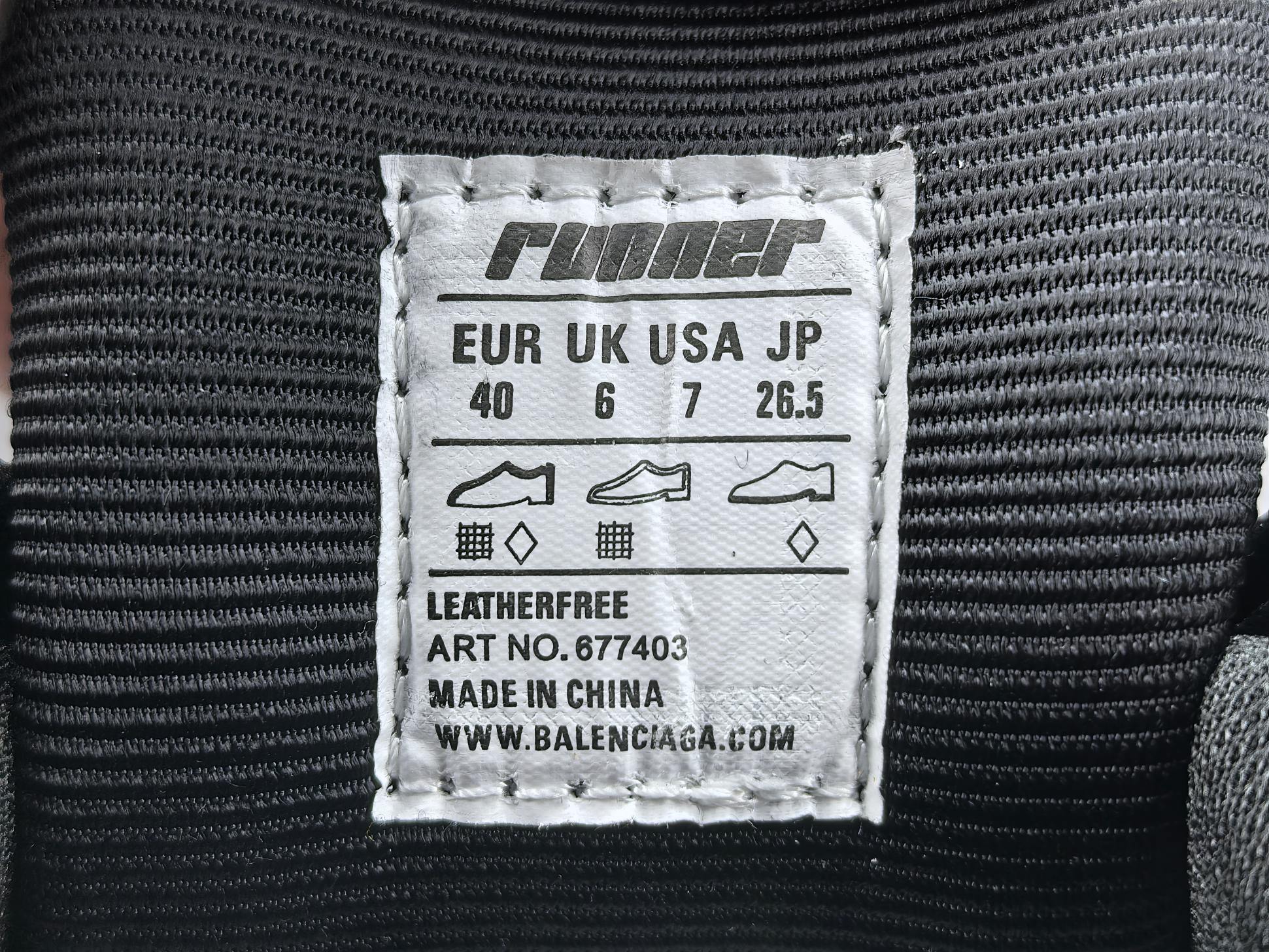 P 【外贸版 巴黎7.5LED】Balenciaga巴黎世家 Runner Led 圆头系带 低帮 老爹