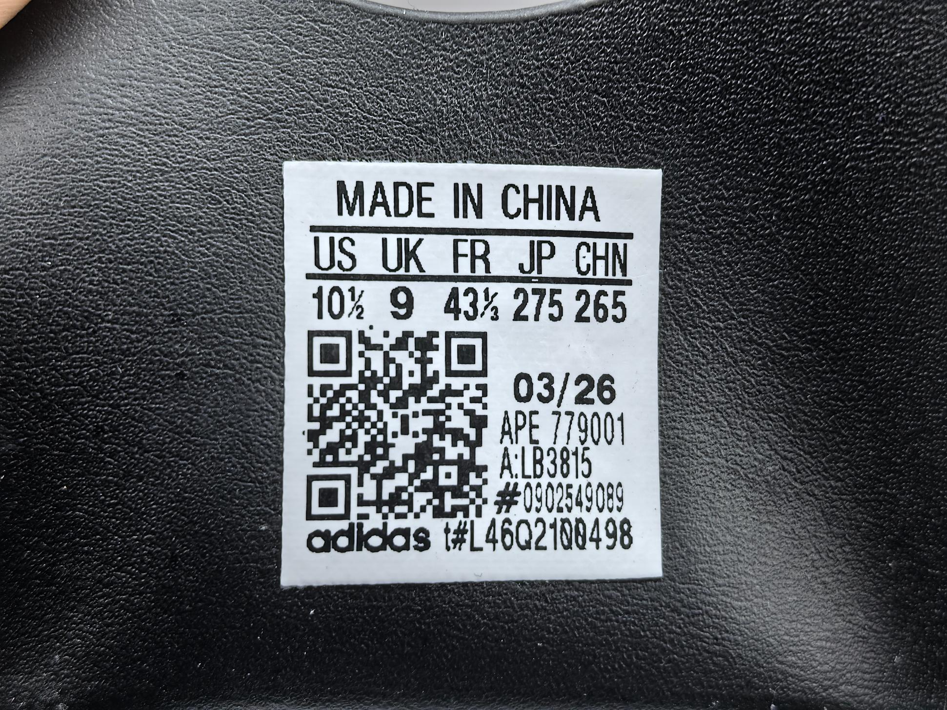 【纯原版 阿迪】adidas originals SAMBA OG 三叶草拼色一脚蹬 无特殊功能包头拖鞋