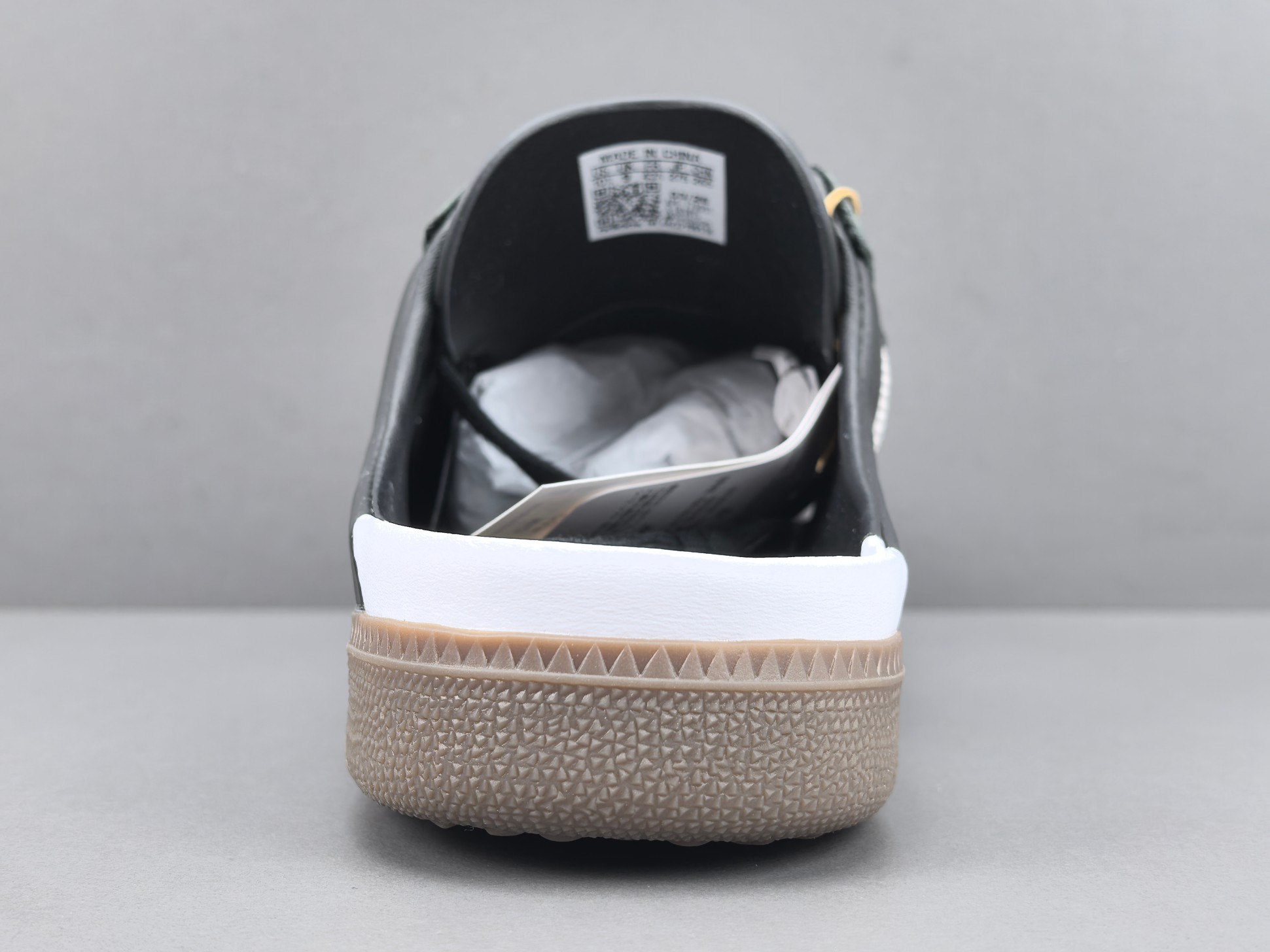 【纯原版 阿迪】adidas originals SAMBA OG 三叶草拼色一脚蹬 无特殊功能包头拖鞋