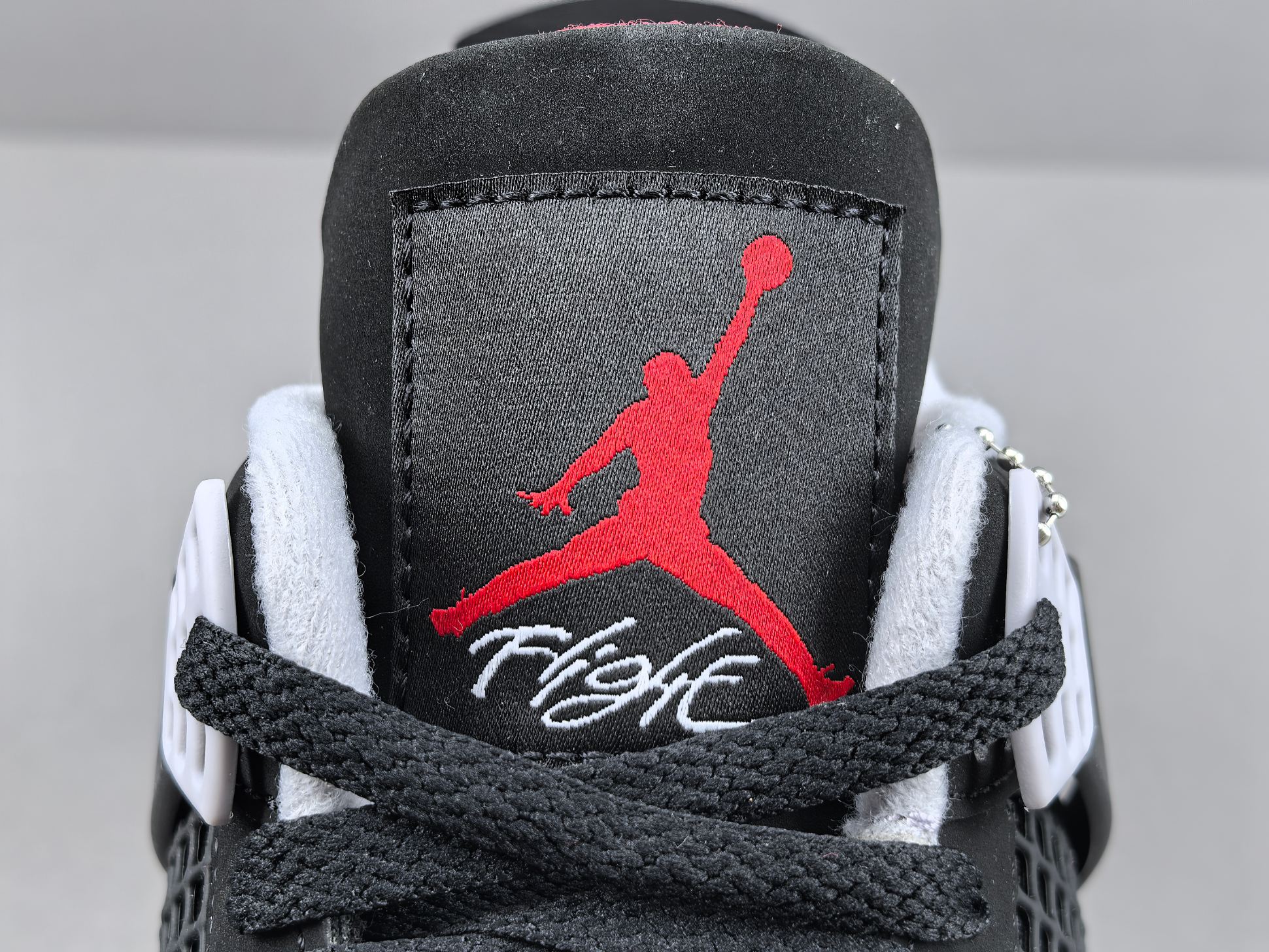 【LJR版 AJ4】Jordan Air Jordan 4 Retro Bred 舒适 中帮 复古篮球鞋 男款 新黑红 