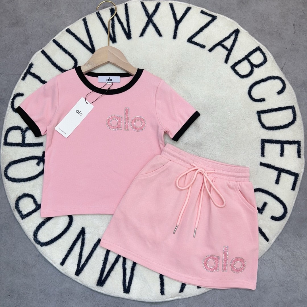 ❤️Sin menos @148 ropa infantil de alta gama 2025 nueva colección de verano Alo nuevo conjunto～ 🔥serie popular, utiliza…