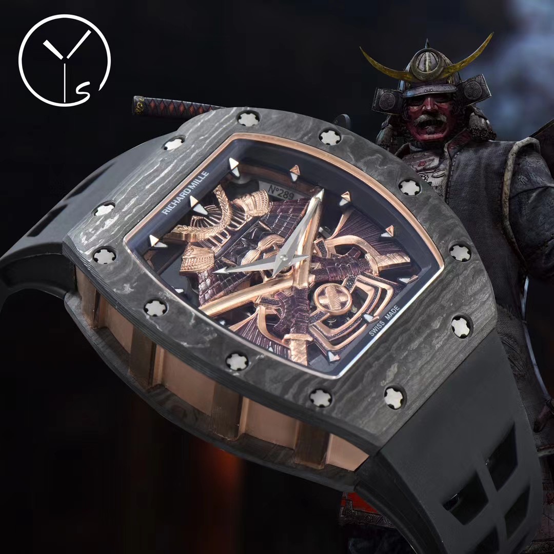 NO:670437,YS all-in-one real tourbillon. You can clearly see the details of the real weight tourbillon. The Richard Mille RM47 all-in-one flywheel Black Warrior watch is amazingly launched. It combines excellent watchmaking technology. Ceramic watch. Real yin and yang needles. The six-character flywheel rotates. It is not an ordinary version on the market.19860909YS 一体机真陀飞轮 细节看清楚砝码真陀飞轮 理查德米勒 RM47 一体机飞轮黑武士腕表惊艳问世,结合卓越的 制表工艺 陶瓷腕表 真正阴阳针 六字飞轮会转 不是市场普通版本,,Watch