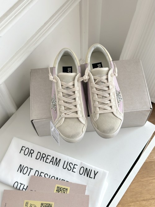 Golden Goose Deluxe Brand Sneakers - Denim & Suede, Women's Size 35-40 1 Golden Goose Deluxe Brand Sneakers - Denim & Suede, Women's Size 35-40