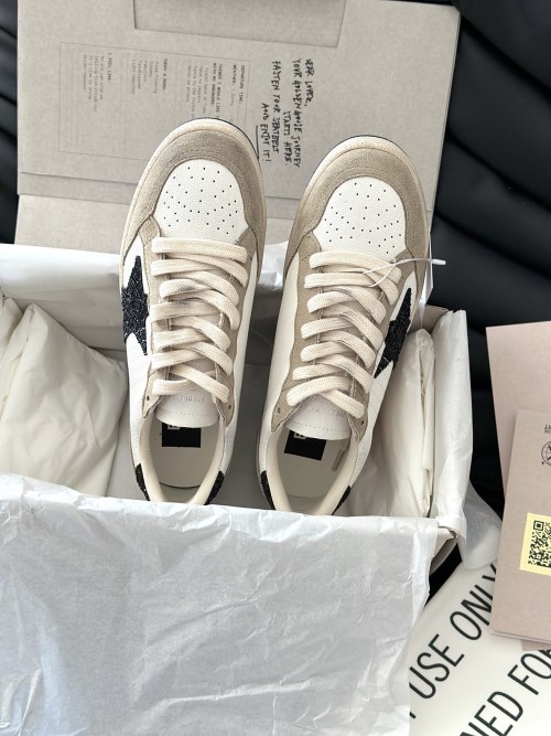 Golden Goose Deluxe Brand Denim Sneakers With Suede Accents 1 Golden Goose Deluxe Brand Denim Sneakers With Suede Accents