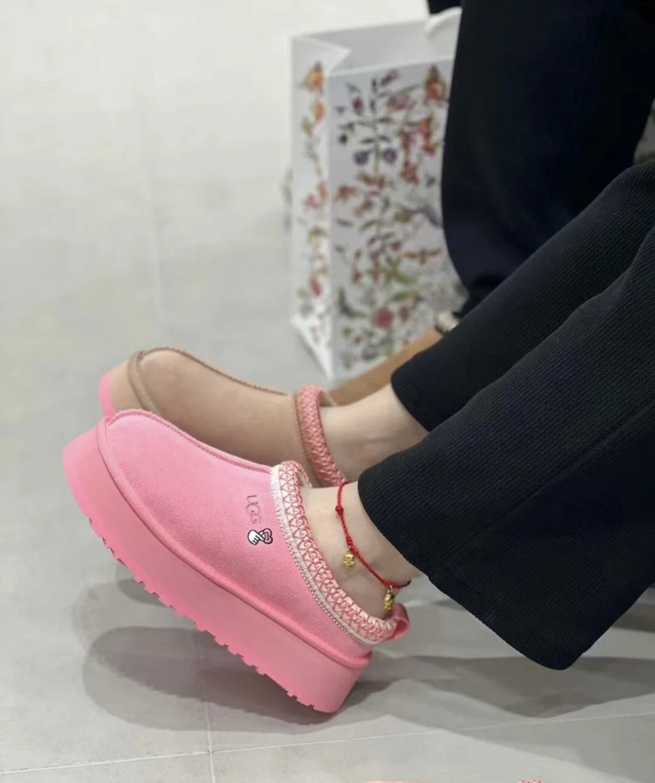 NO:497360,Matching demonstration, fur shoes, snow boots, boots19860909搭配示范,毛毛鞋雪地靴,boots,Women's Shoes