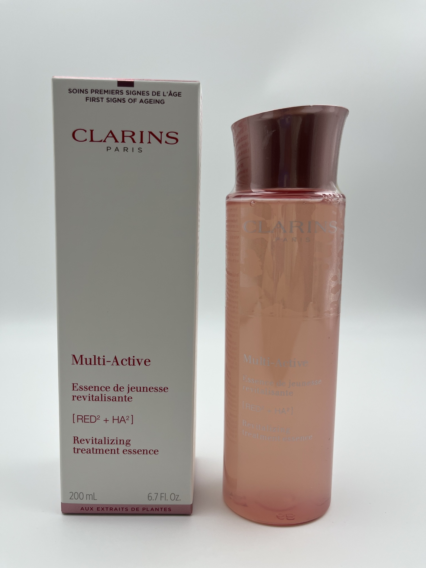 Tong/ Agua rosa juvenil Clarins versión Mingtong 200ml! Reduce poros, disminuye la aspereza, combate el envejecimiento …