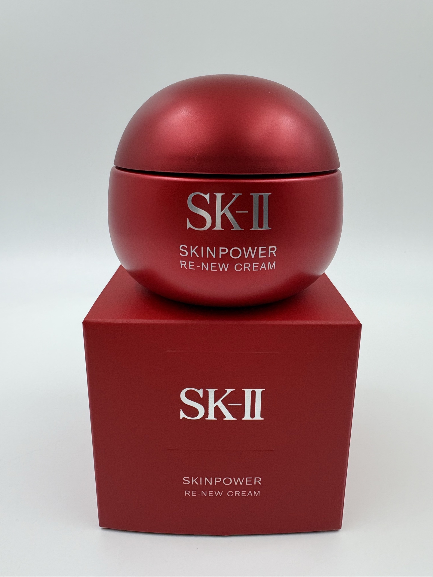通/ sk2大红瓶面霜新版明通版100g 滋润型 细节全对版 味道对香 市面最高版本 非流通普货 正品质量直供 支持对比 配中文标 件50
