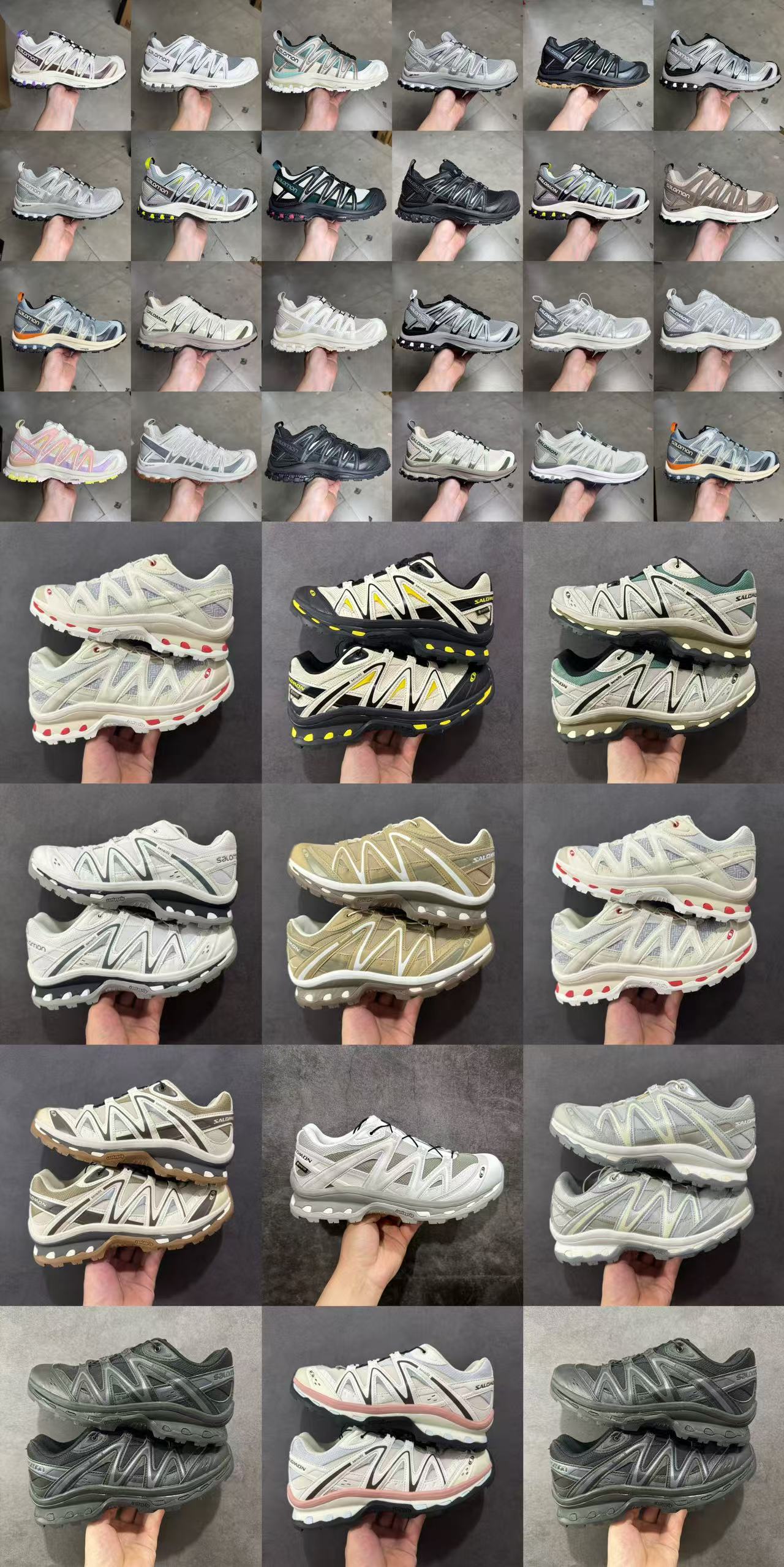 Salomon 3Dx XTQ Series: Performance Trail Running and Hiking Shoes