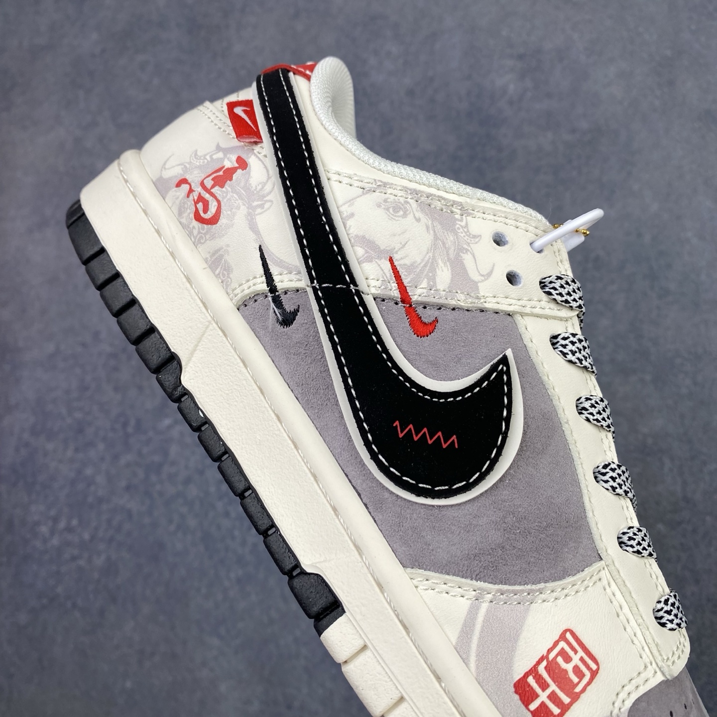 特价 DIY 特价 海外爆款限量发售!高端定制Nike SB Dunk Low “巴黎世家联名---米白灰”高端定制 特价 DIY 特价 海外爆款限量发售!高端定制Nike SB Dunk Low “巴黎世家联名---米白灰”高端定制