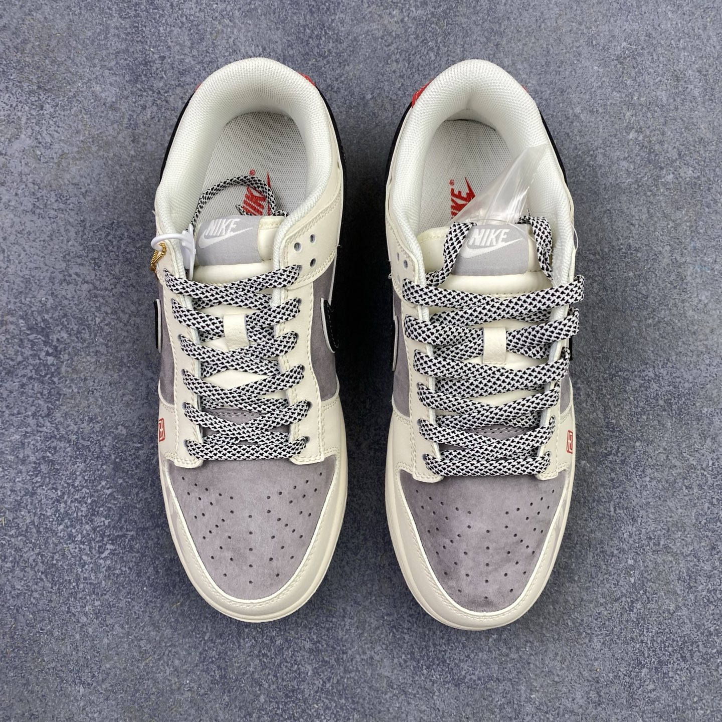 特价 DIY 特价 海外爆款限量发售!高端定制Nike SB Dunk Low “巴黎世家联名---米白灰”高端定制 特价 DIY 特价 海外爆款限量发售!高端定制Nike SB Dunk Low “巴黎世家联名---米白灰”高端定制