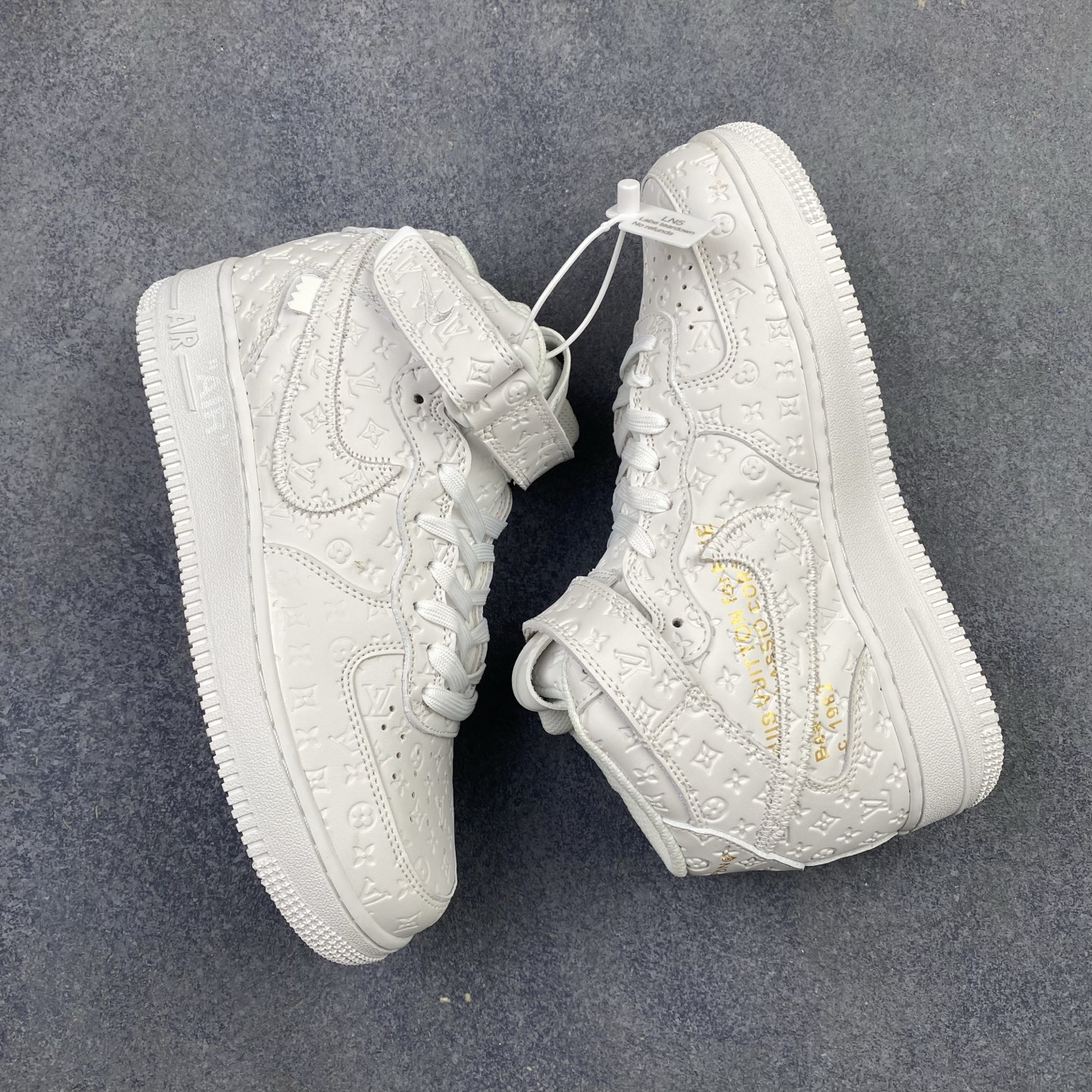 福利特价 💥LouisVuittonxNike Air Force 1 Low低帮系带板鞋 LV联名 空军一号 AF1低