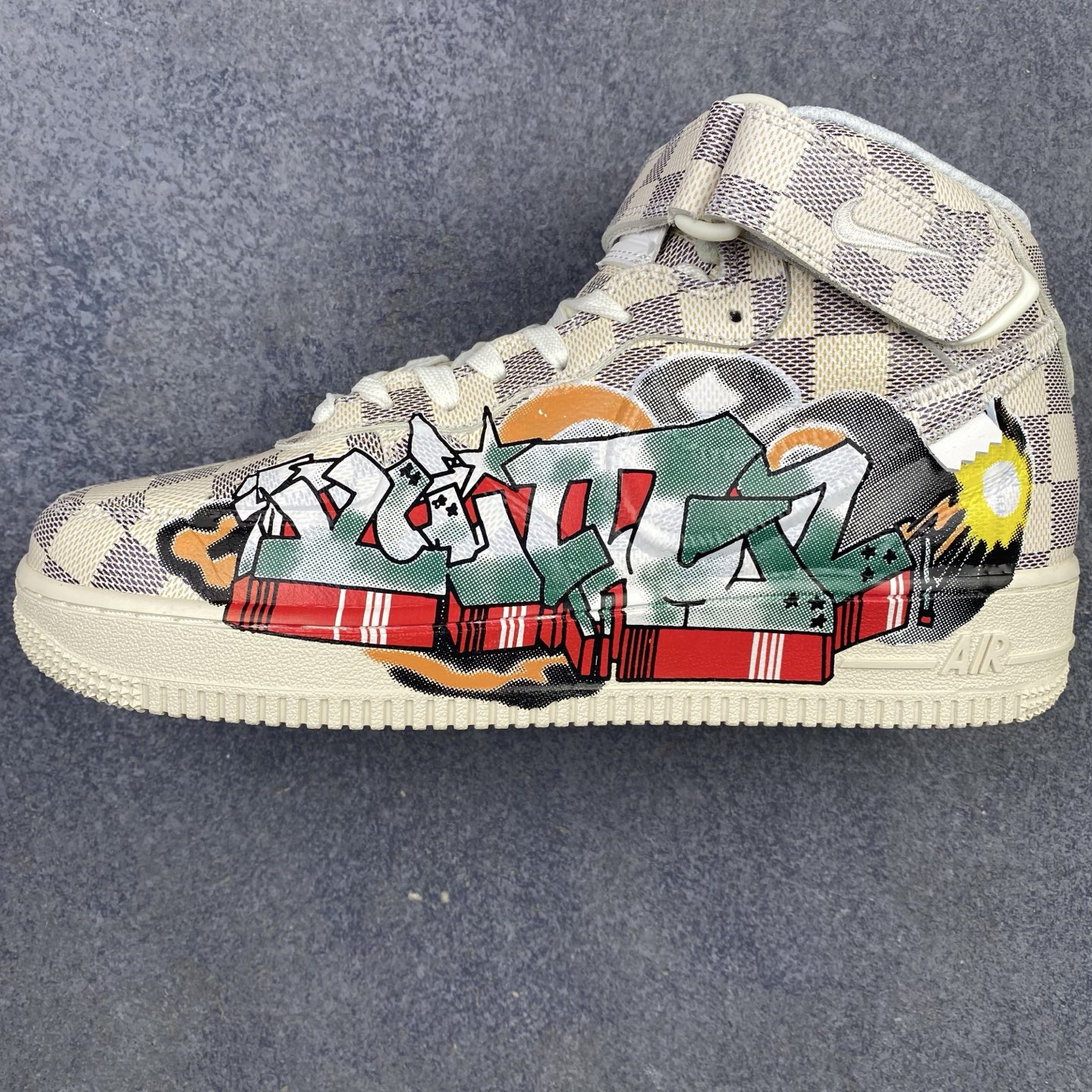 福利特价 💥LouisVuittonxNike Air Force 1 Low低帮系带板鞋 LV联名 空军一号 AF1低