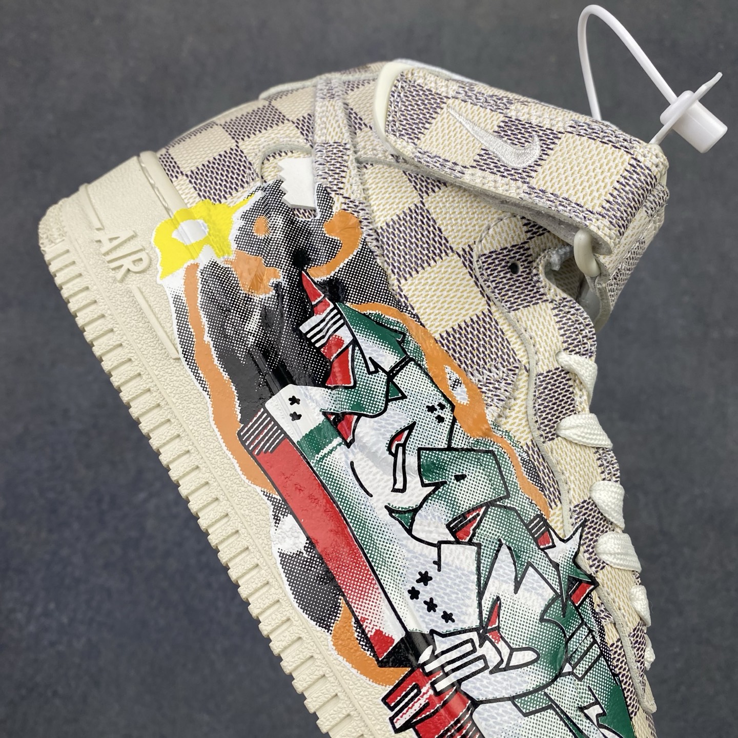 福利特价 💥LouisVuittonxNike Air Force 1 Low低帮系带板鞋 LV联名 空军一号 AF1低