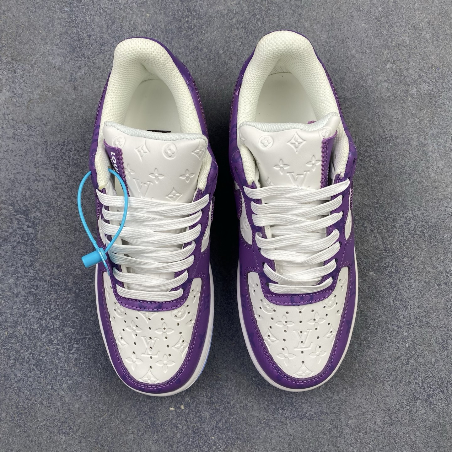 福利特价 💥LouisVuittonxNike Air Force 1 Low低帮系带板鞋 LV联名 空军一号 AF1低