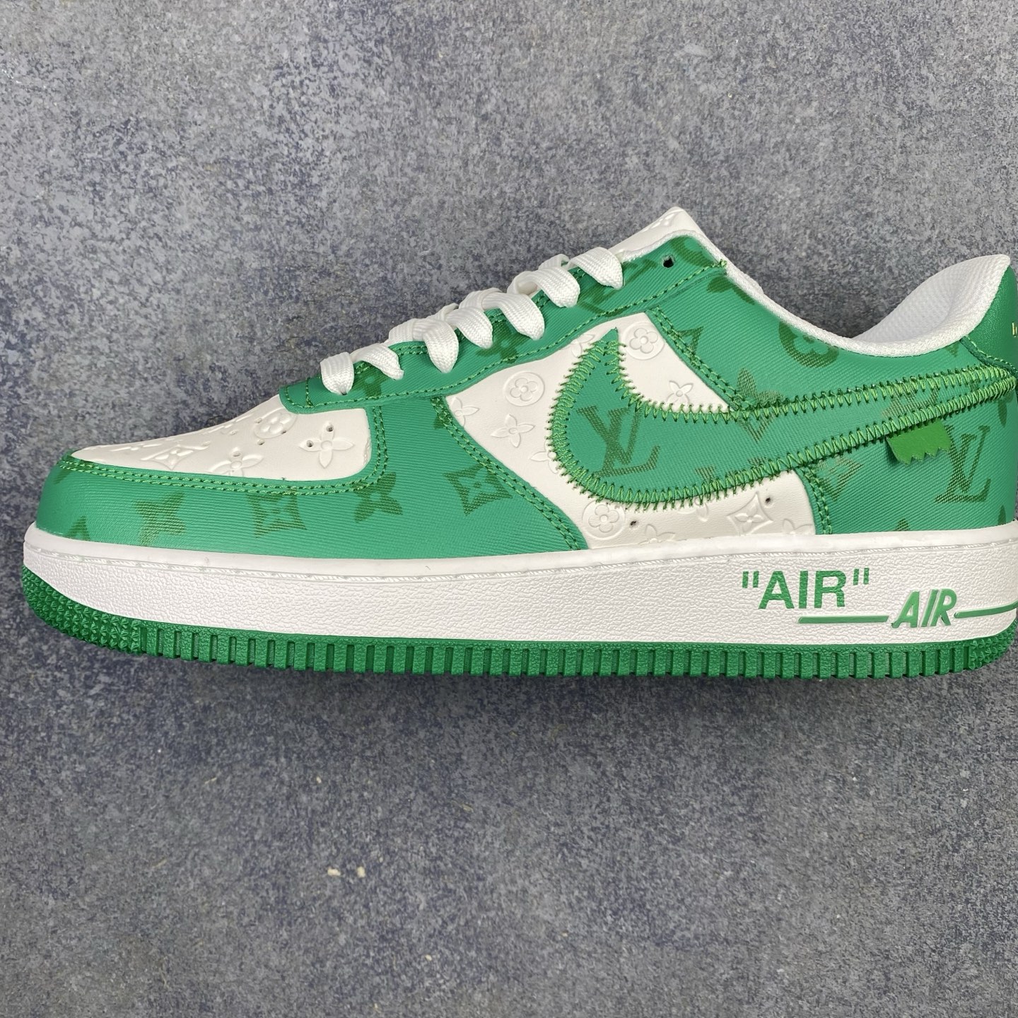 福利特价 💥LouisVuittonxNike Air Force 1 Low低帮系带板鞋 LV联名 空军一号 AF1低