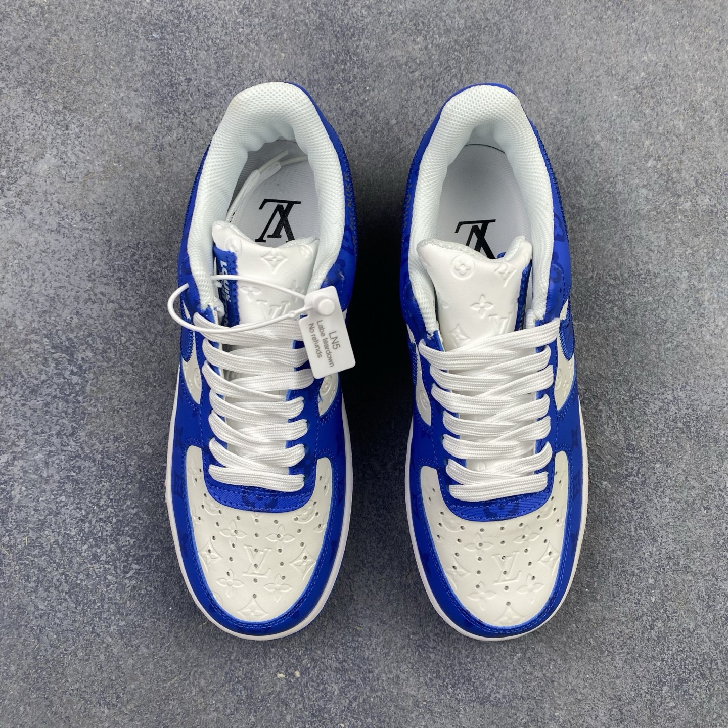 福利特价 💥LouisVuittonxNike Air Force 1 Low低帮系带板鞋 LV联名 空军一号 AF1低