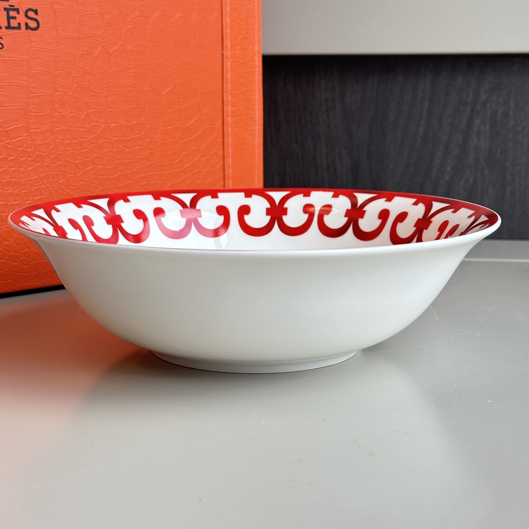 1 x Soup Bowl (9-inch): Diameter 23 cm, Height 6.5 cm - Comprehensive 3