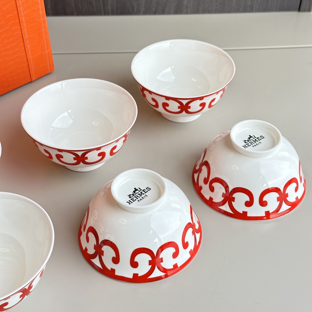 饭碗*6(4.5寸)直径12cm 高6.5cm 4