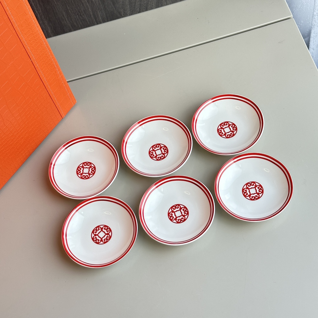 Set of 6 Sauce Dishes: Diameter 10 cm, Height 2 cm - Comprehensive 2